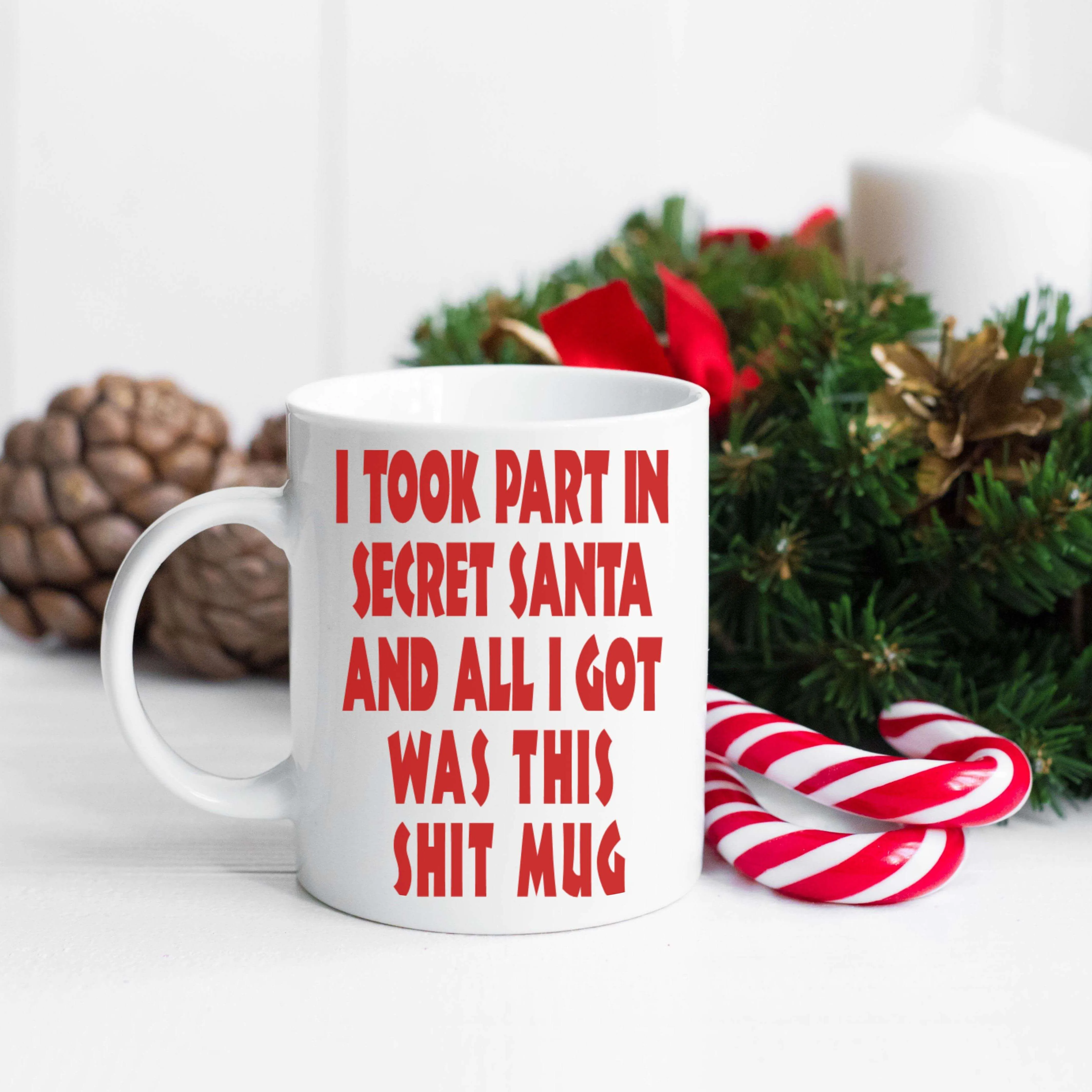 I Took Part In Secret Santa Mug