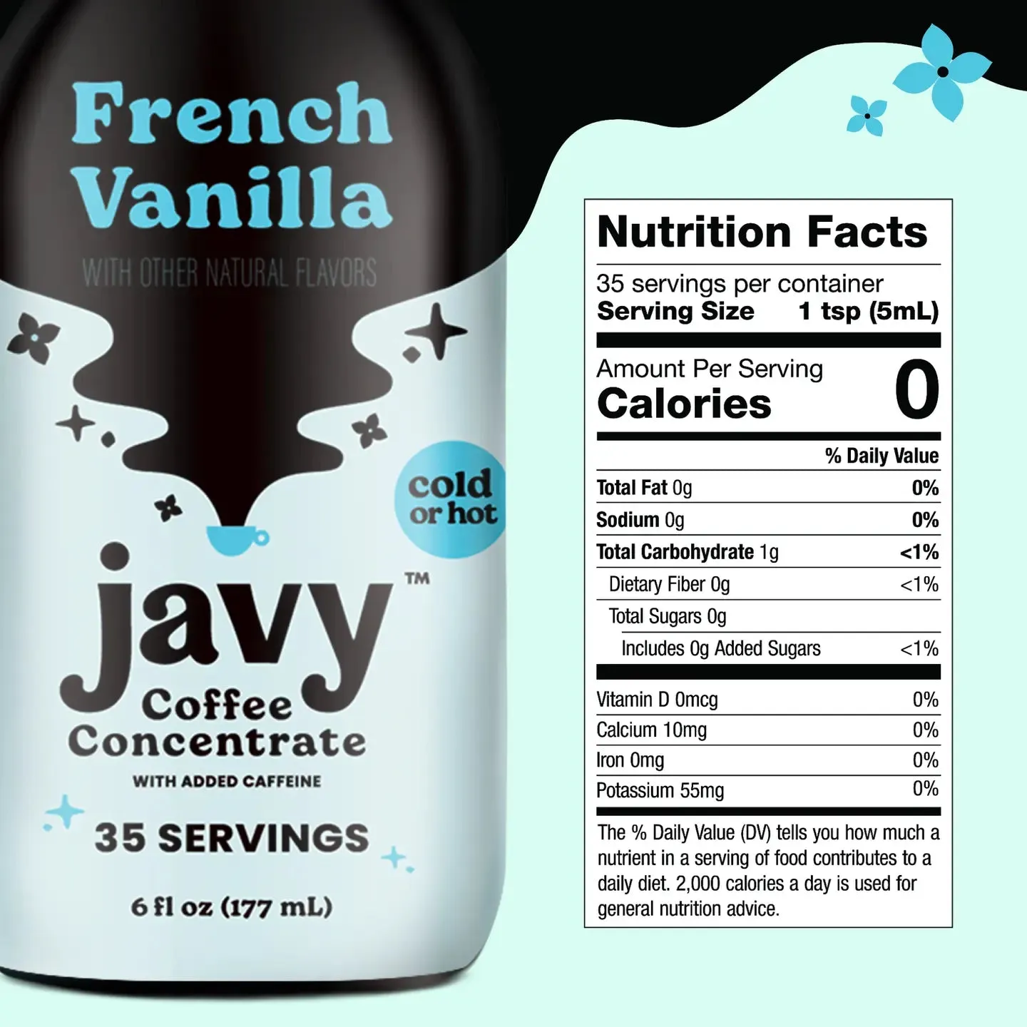 Javy French Vanilla Cold Brew Coffee Concentrate