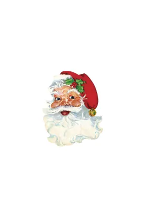 Jolly Santa Die Cut Placemats