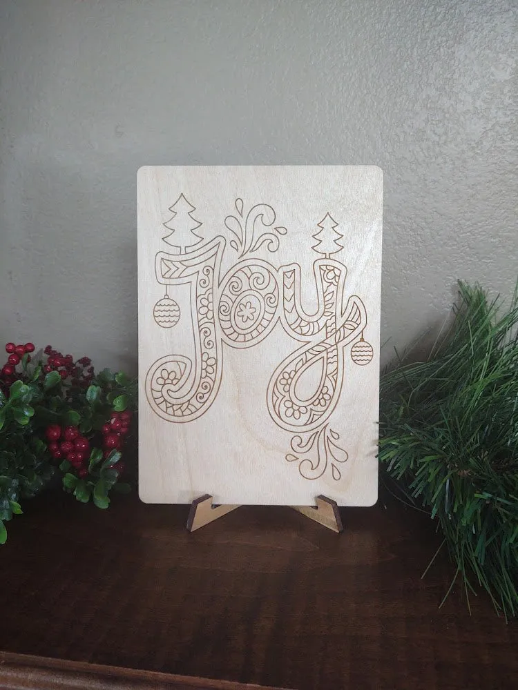 Joy Greeting Card