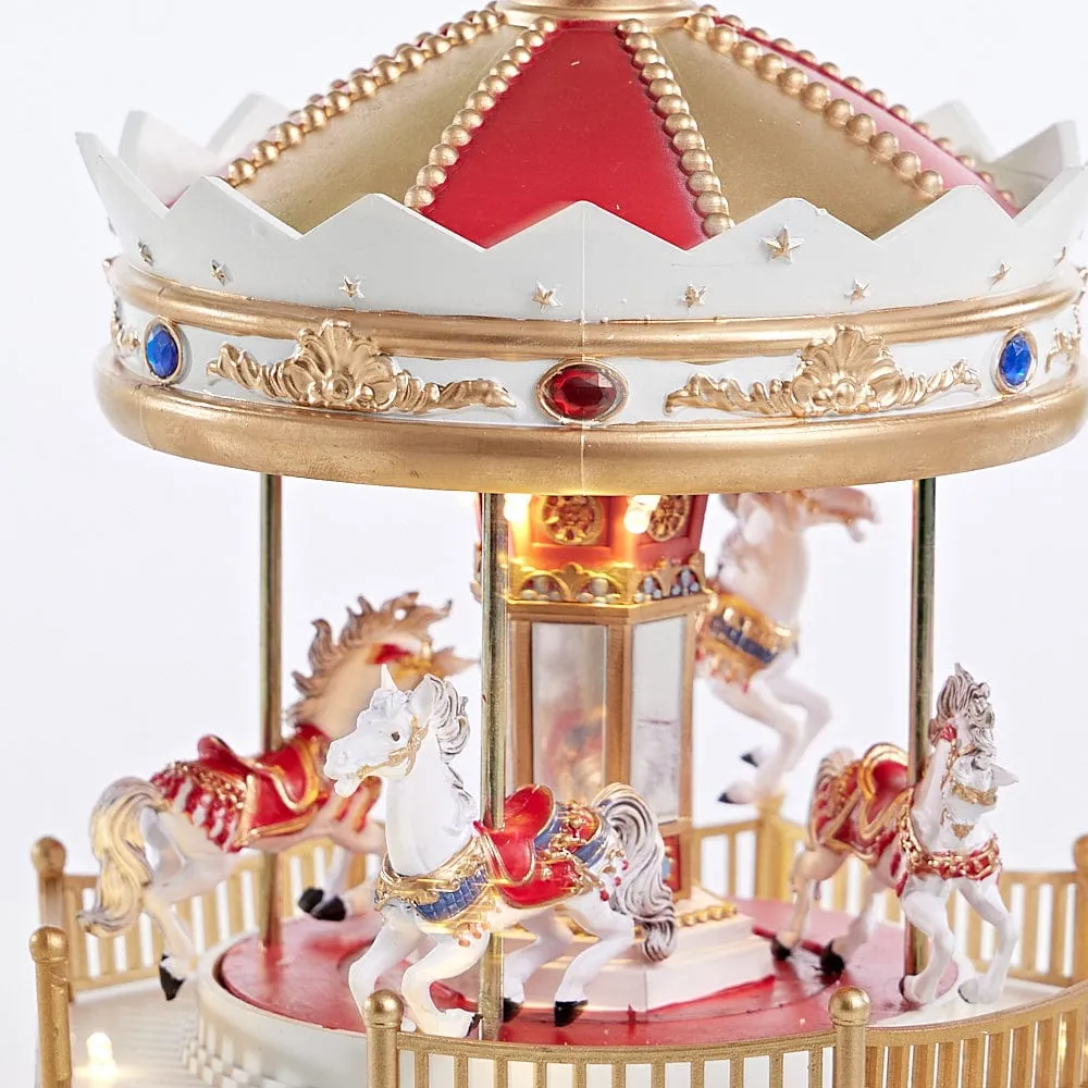 LED Musical Merry-Go-Round