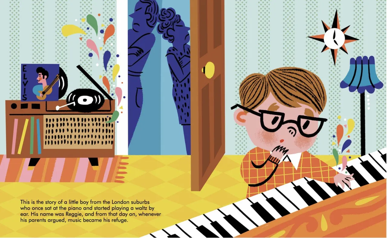 Little People Big Dreams - Elton John Book