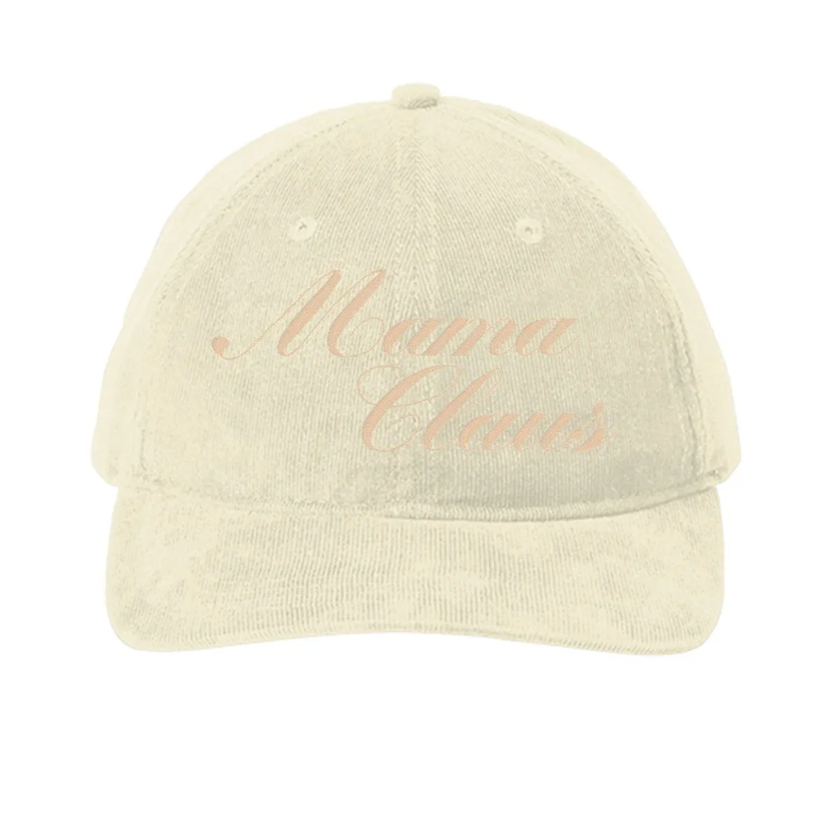 'Mama Claus' Corduroy Baseball Hat