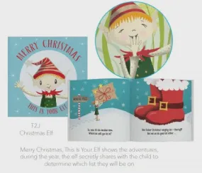 Merry Christmas this is your Elf Book