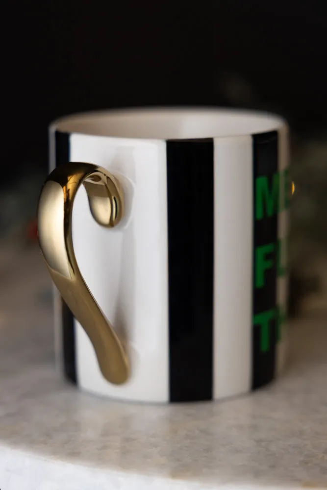 Merry Fuck This Stripe Mug