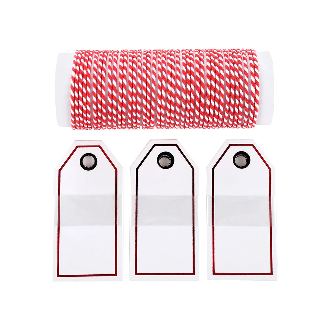 MINISO Christmas Card and Red Decoration String Set for Christmas Party