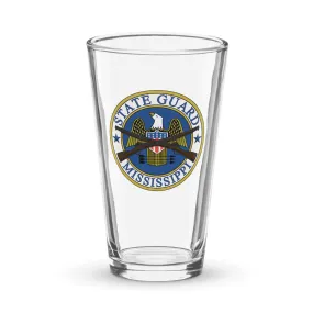 Mississippi State Guard Shaker Pint Glass