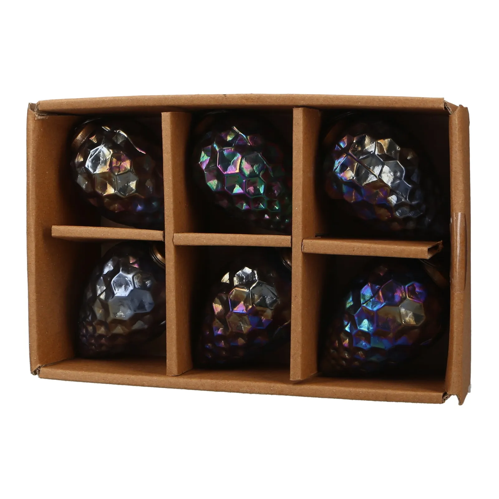 Moonlight Glass Bauble - Box Set of 6