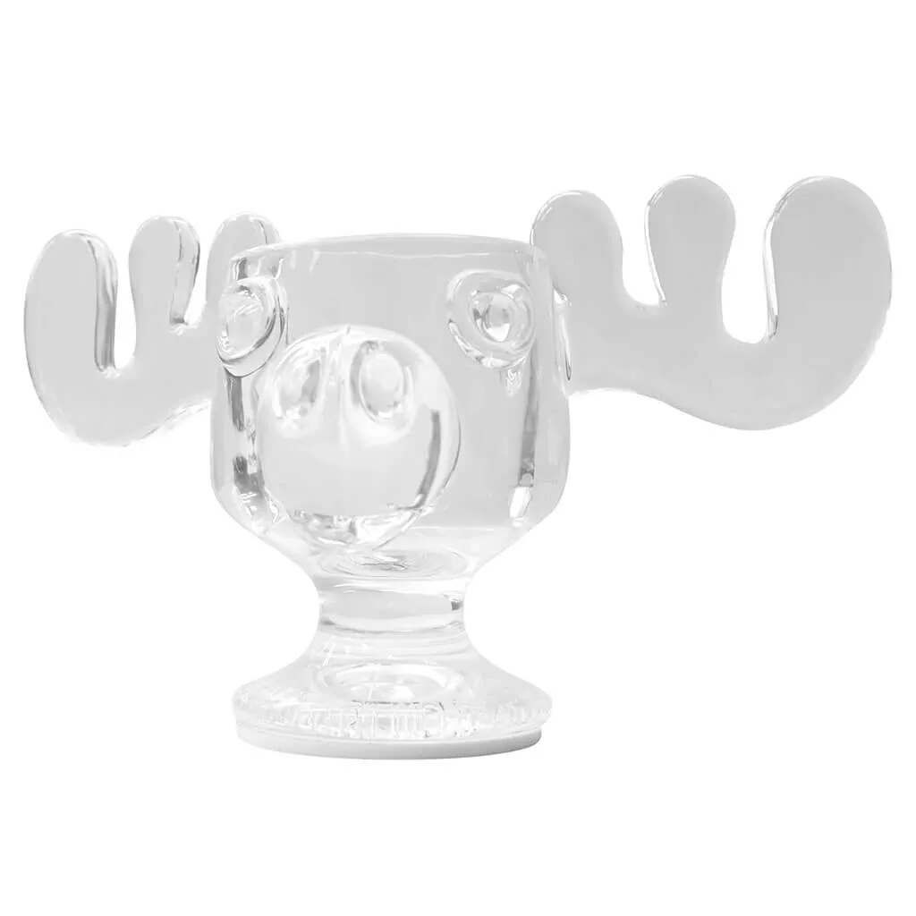 National Lampoon's Christmas Vacation Glass Moose Mug