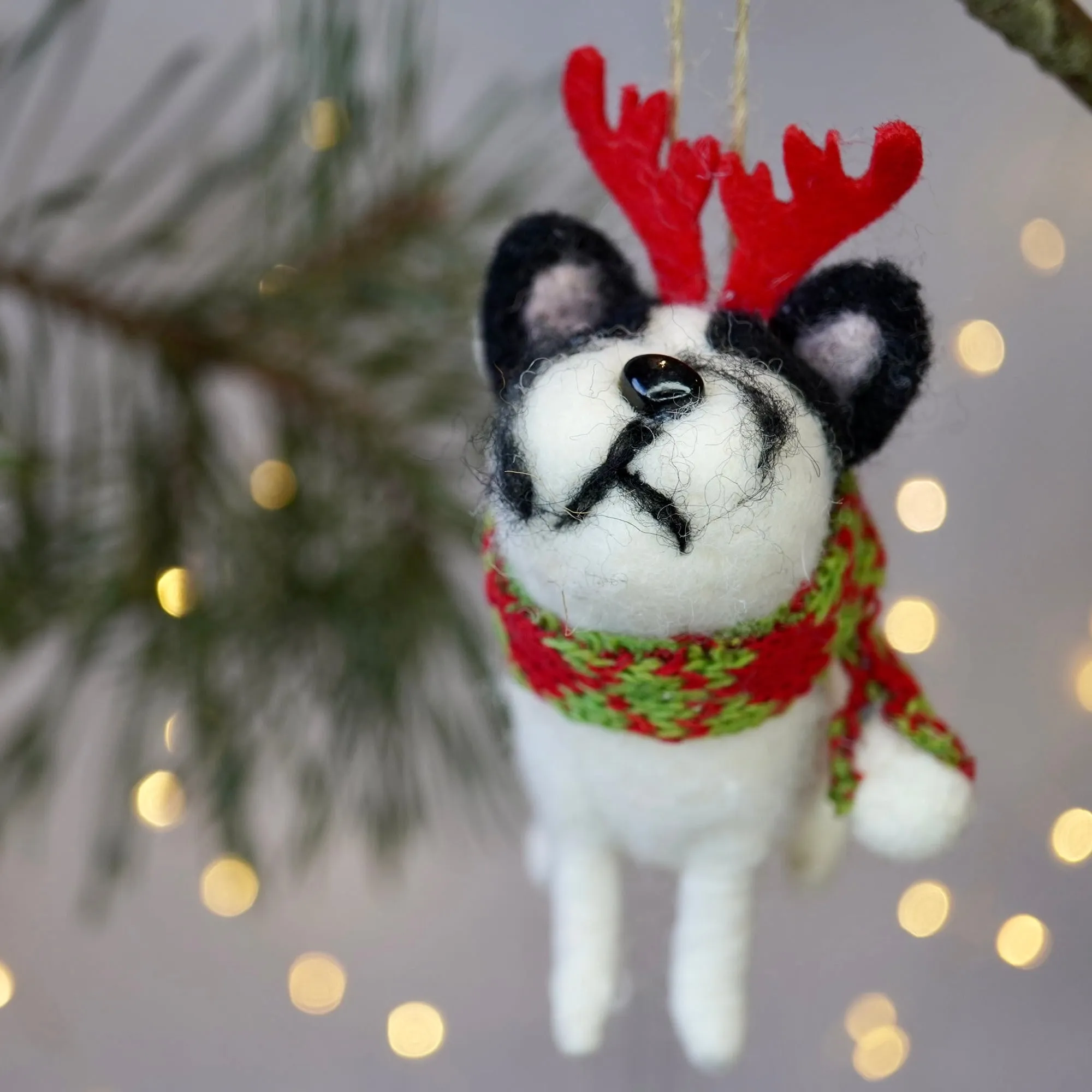 Needle-Felted Frenchie