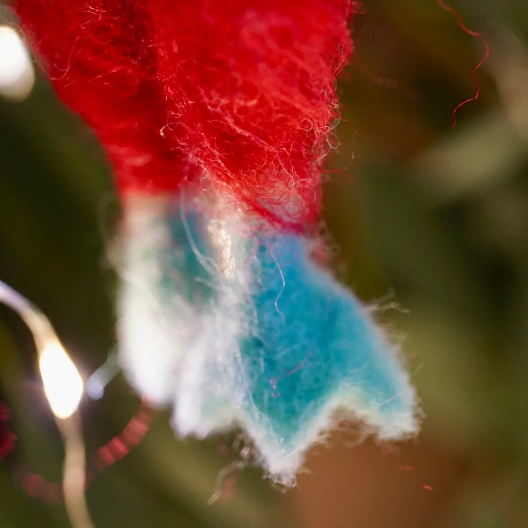 Needle-Felted Scuba Santa