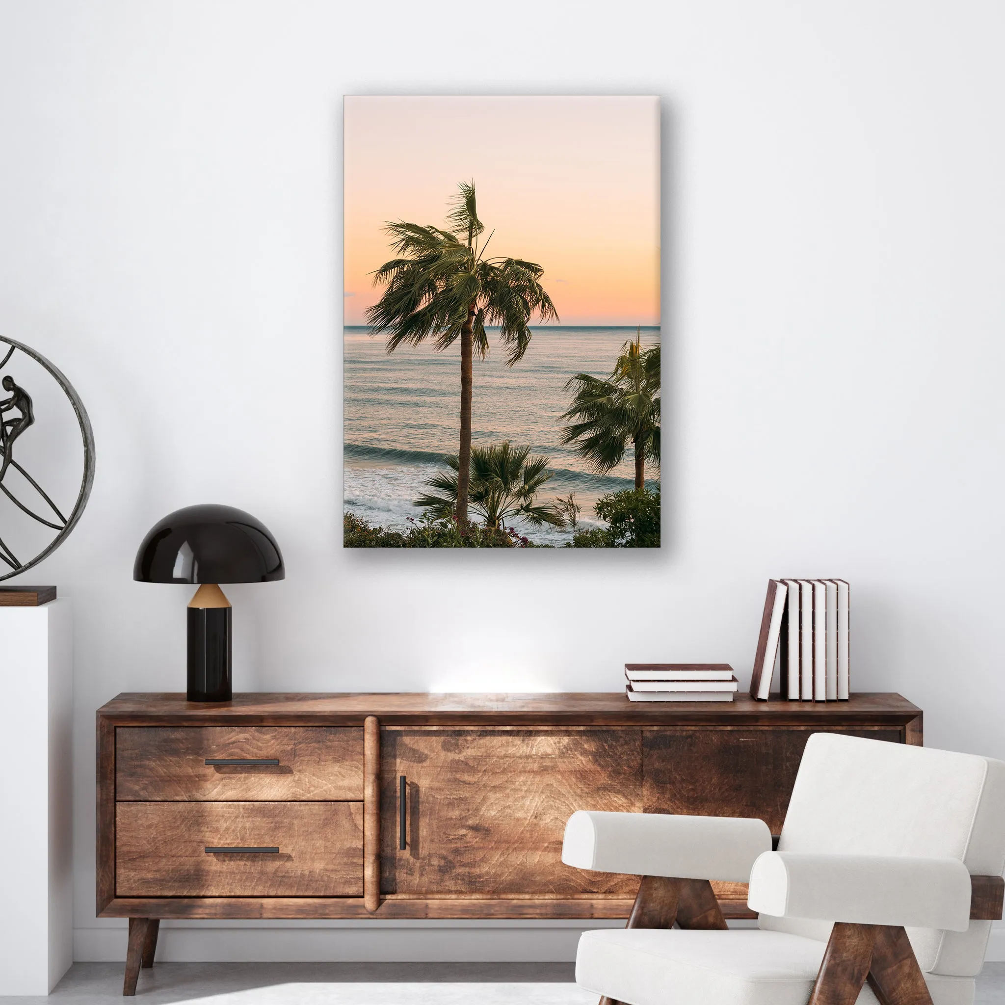 Ocean Palm Trees - Print