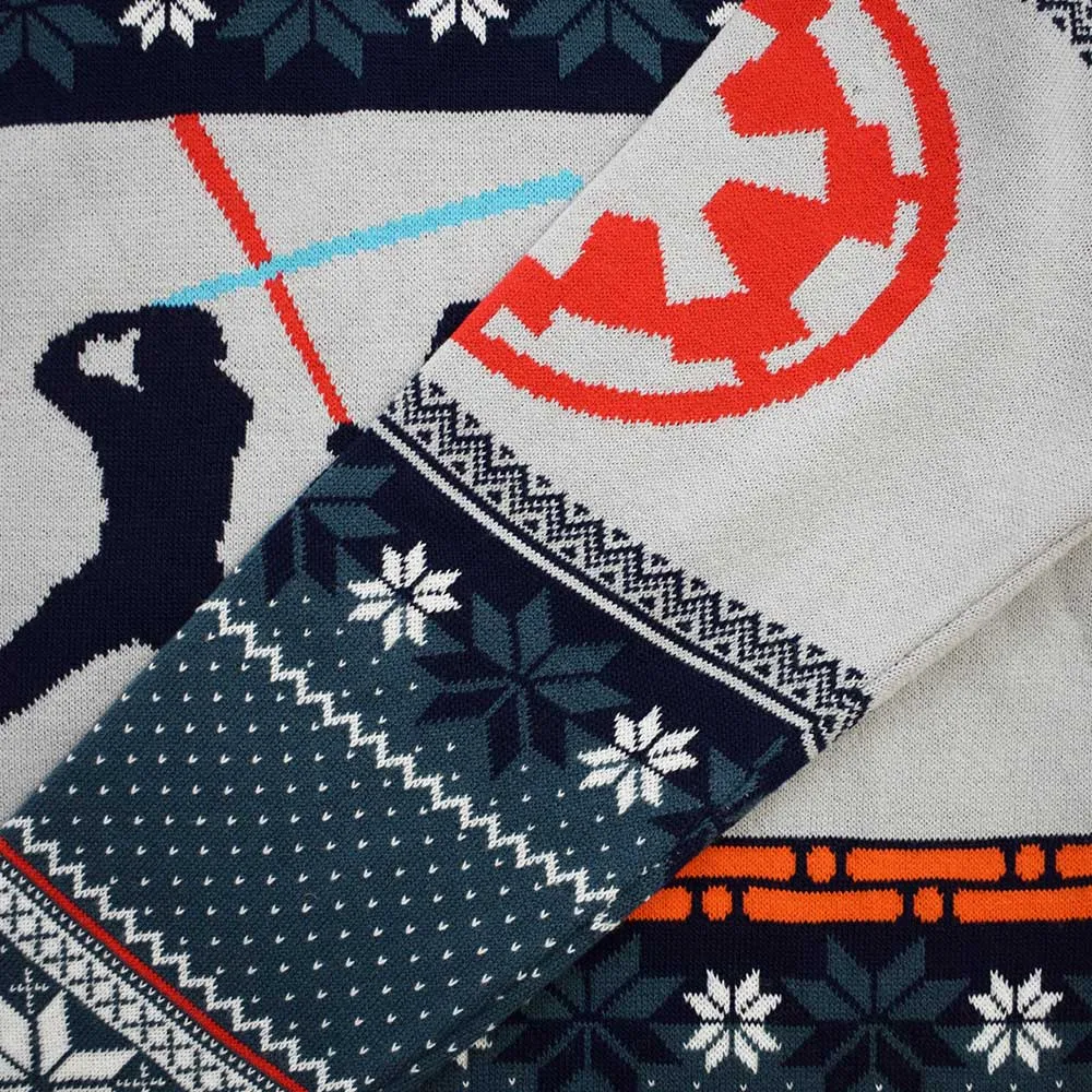 Official Star Wars Luke Vs Darth Christmas Jumper / Ugly Sweater