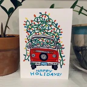 Peace Van Greeting Cards