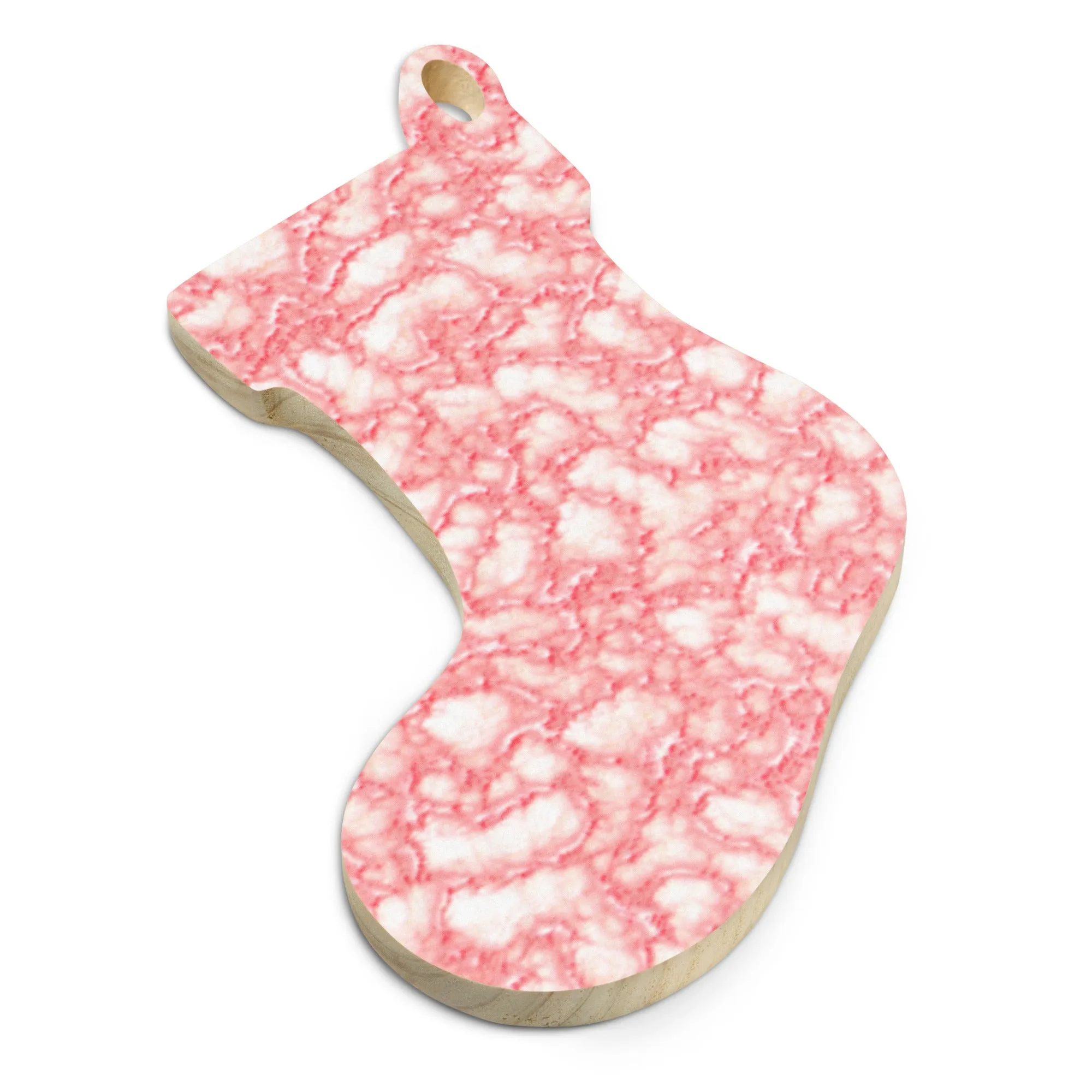 Pink Bubblegum Wooden ornaments - Personalized