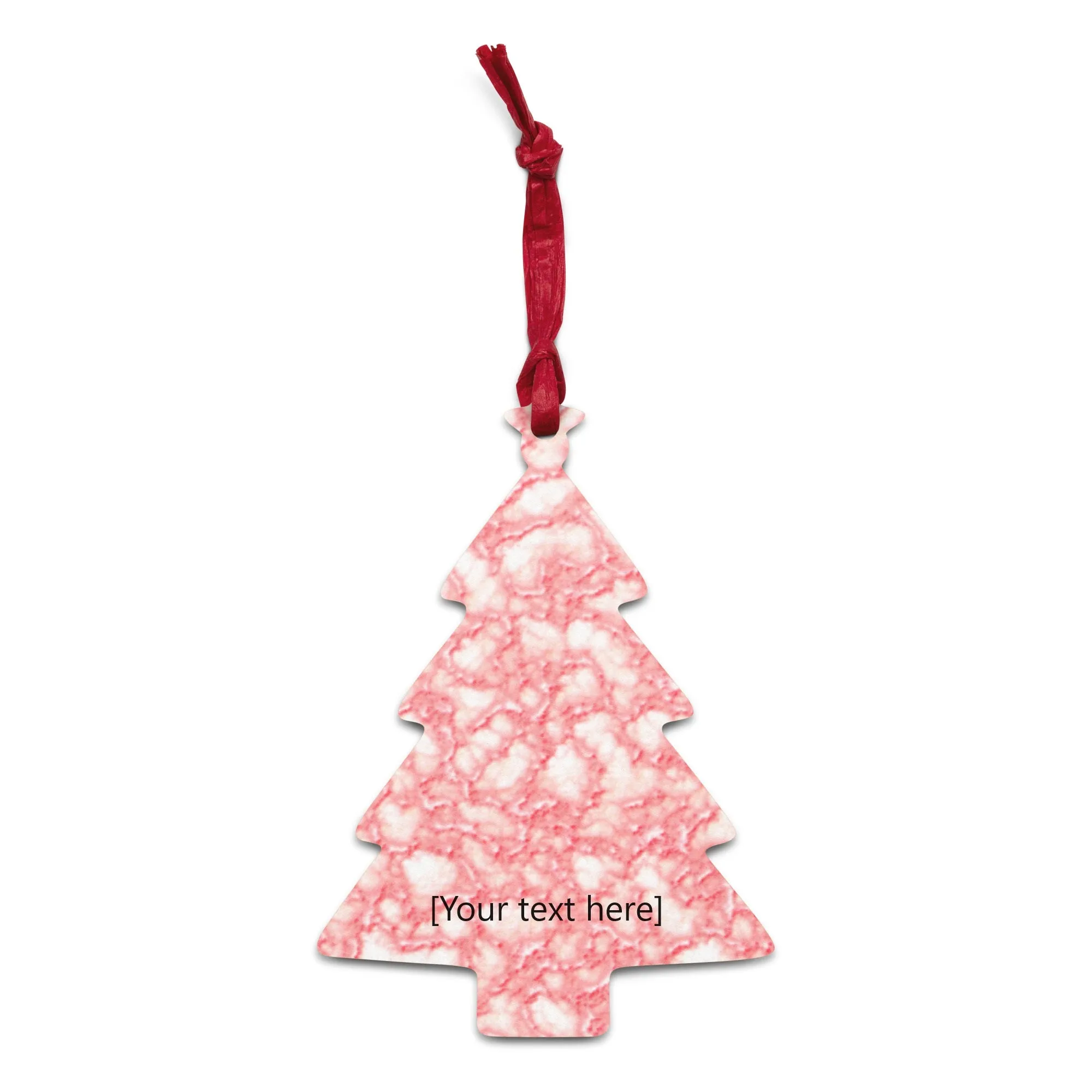 Pink Bubblegum Wooden ornaments - Personalized