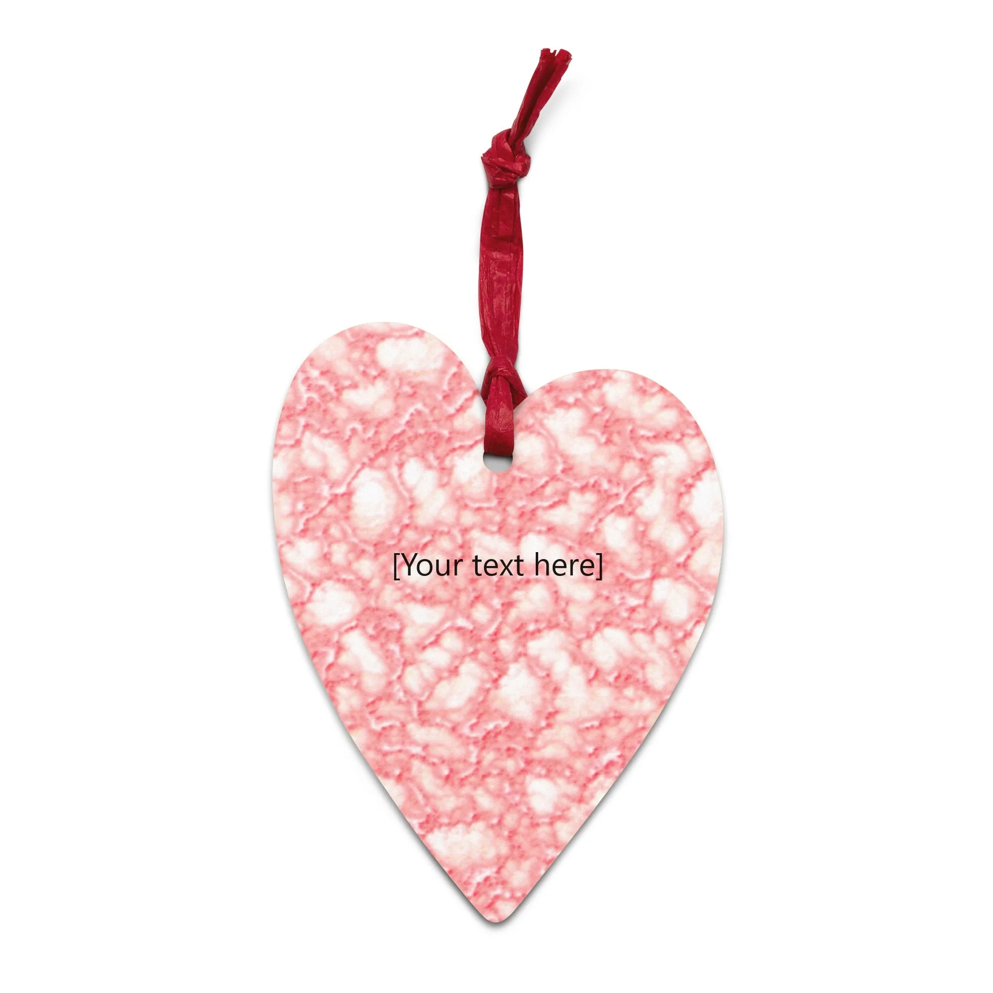 Pink Bubblegum Wooden ornaments - Personalized