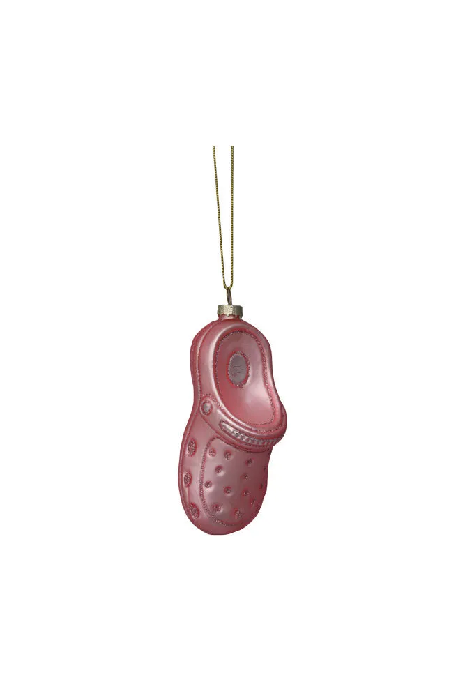 Pink Shoe Christmas Tree Decoration