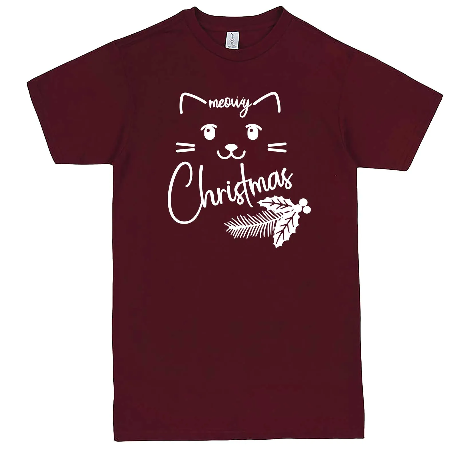 "Sweet Meowy Christmas kitty" men's t-shirt