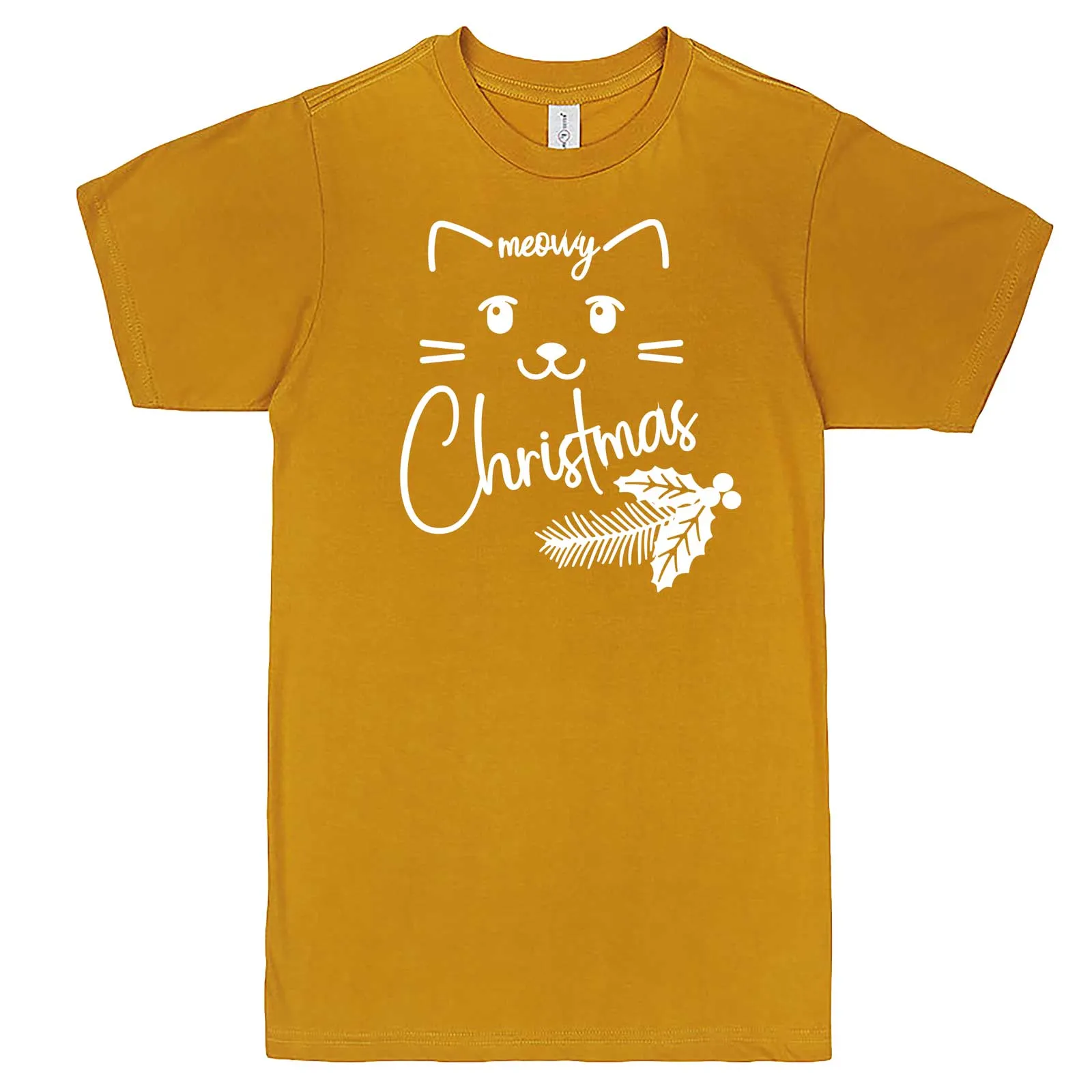 "Sweet Meowy Christmas kitty" men's t-shirt