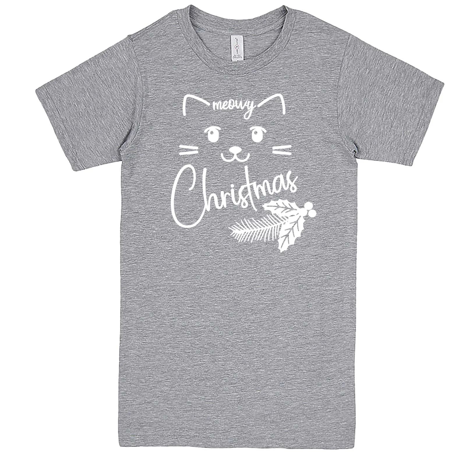 "Sweet Meowy Christmas kitty" men's t-shirt