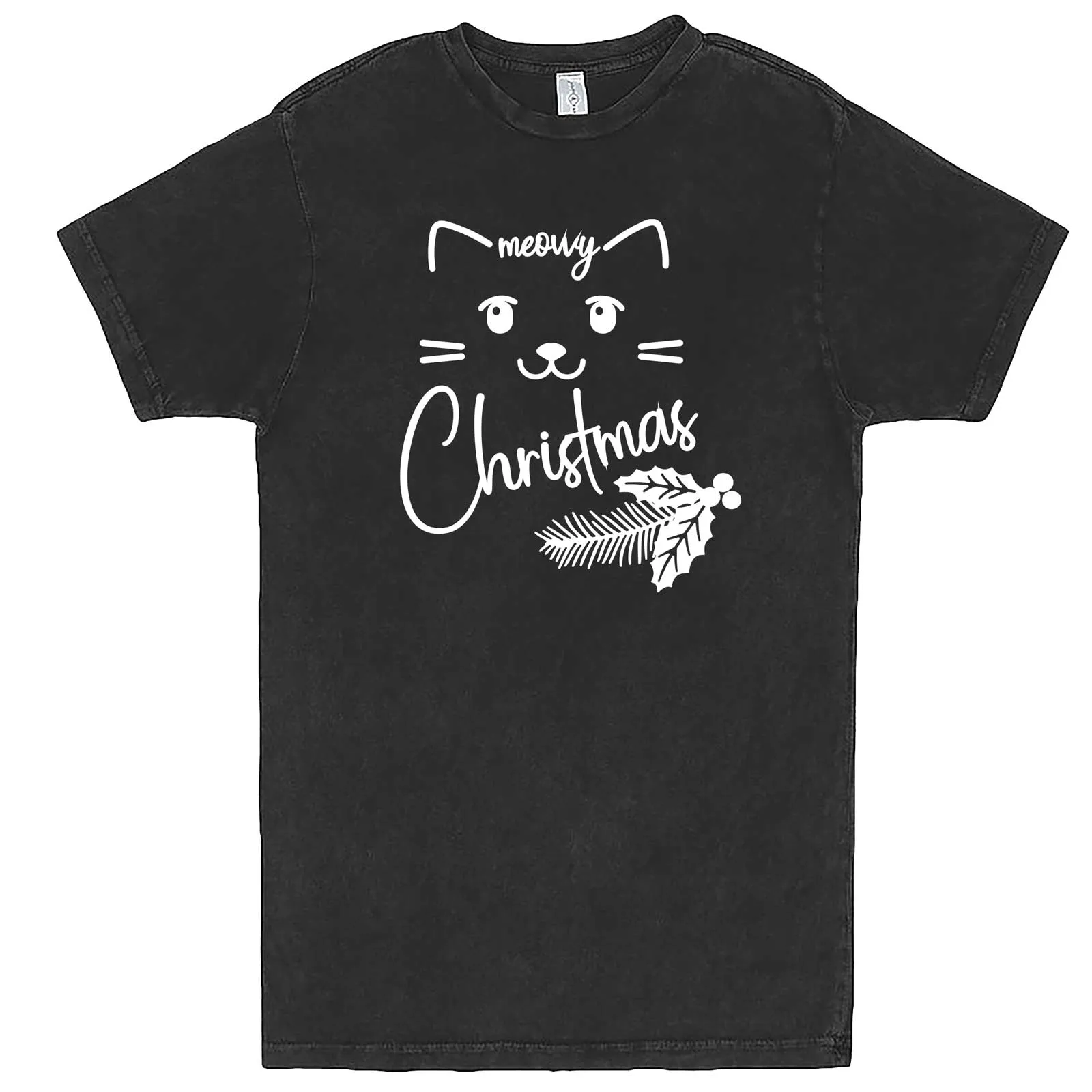 "Sweet Meowy Christmas kitty" men's t-shirt