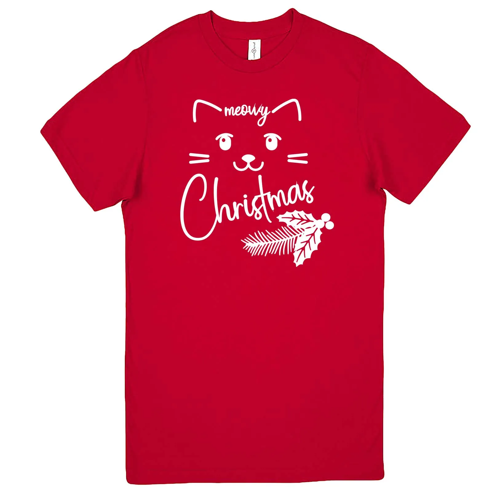 "Sweet Meowy Christmas kitty" men's t-shirt