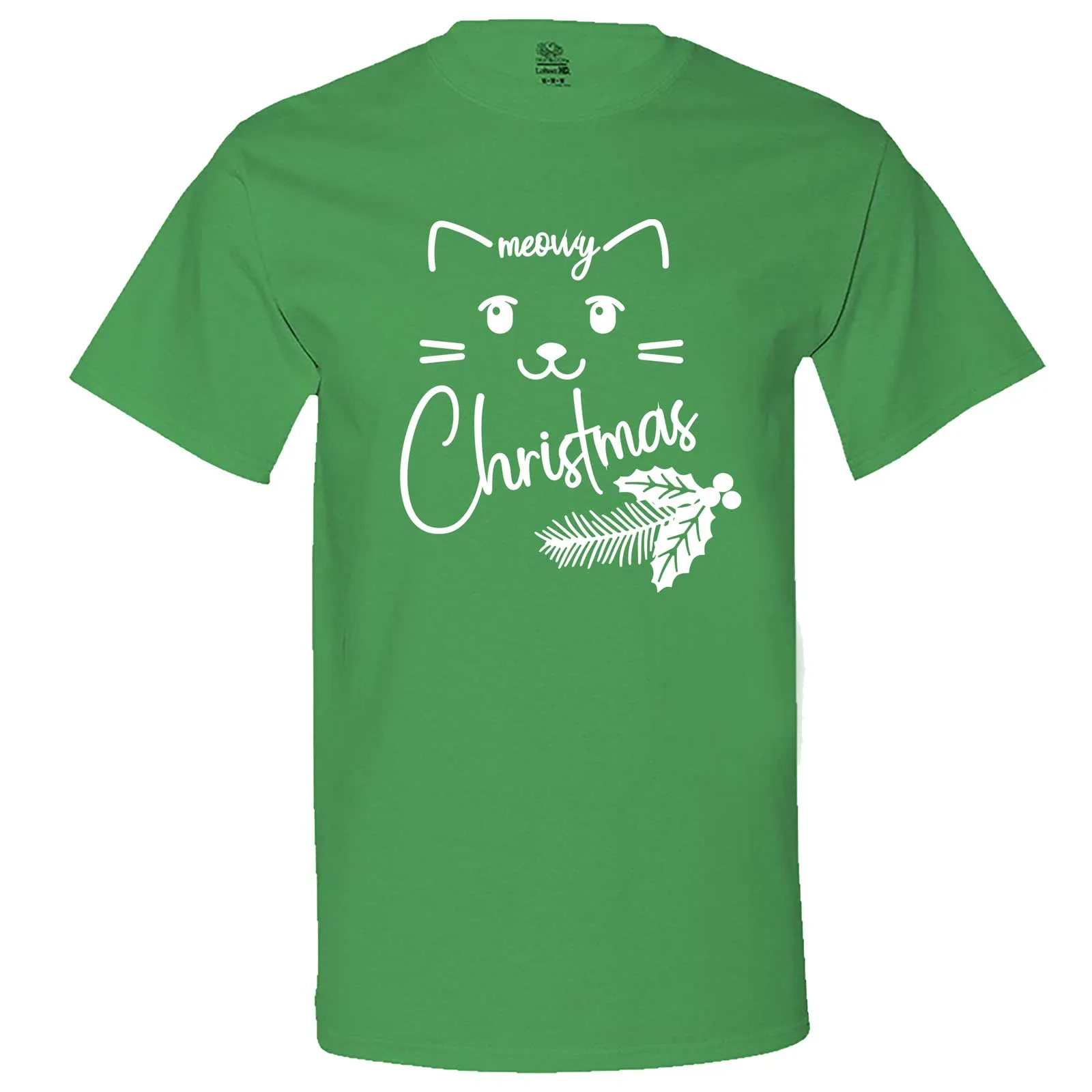 "Sweet Meowy Christmas kitty" men's t-shirt