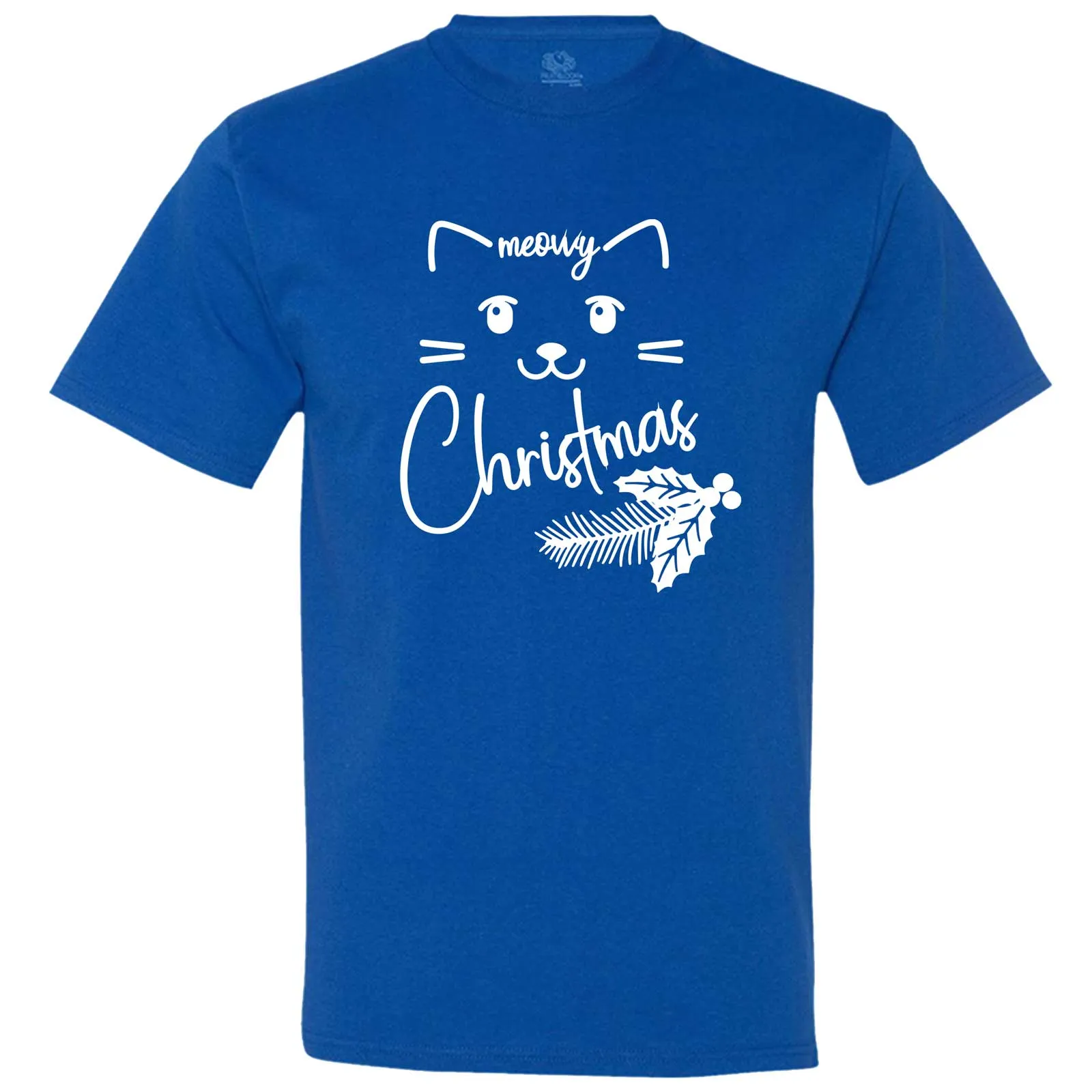 "Sweet Meowy Christmas kitty" men's t-shirt