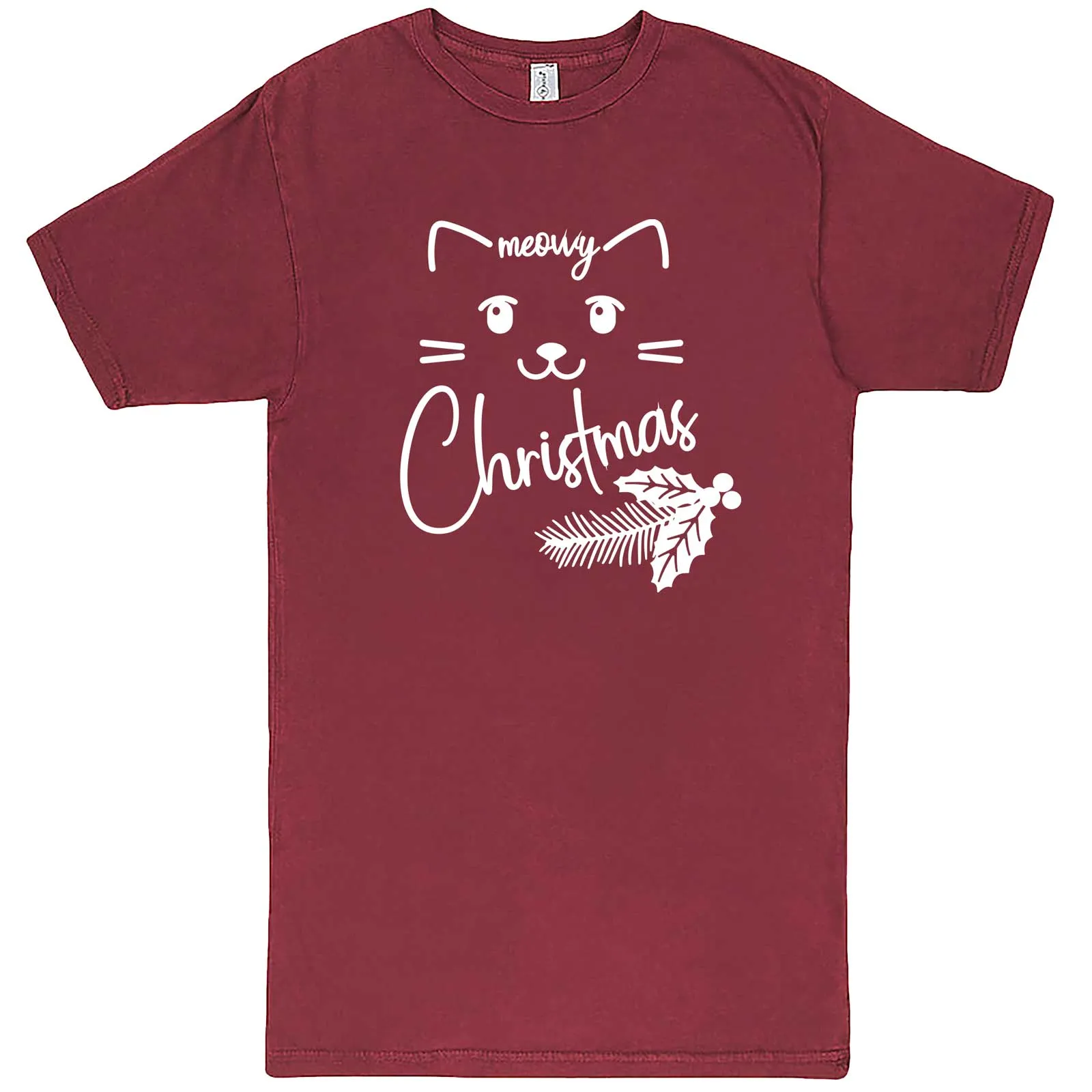 "Sweet Meowy Christmas kitty" men's t-shirt