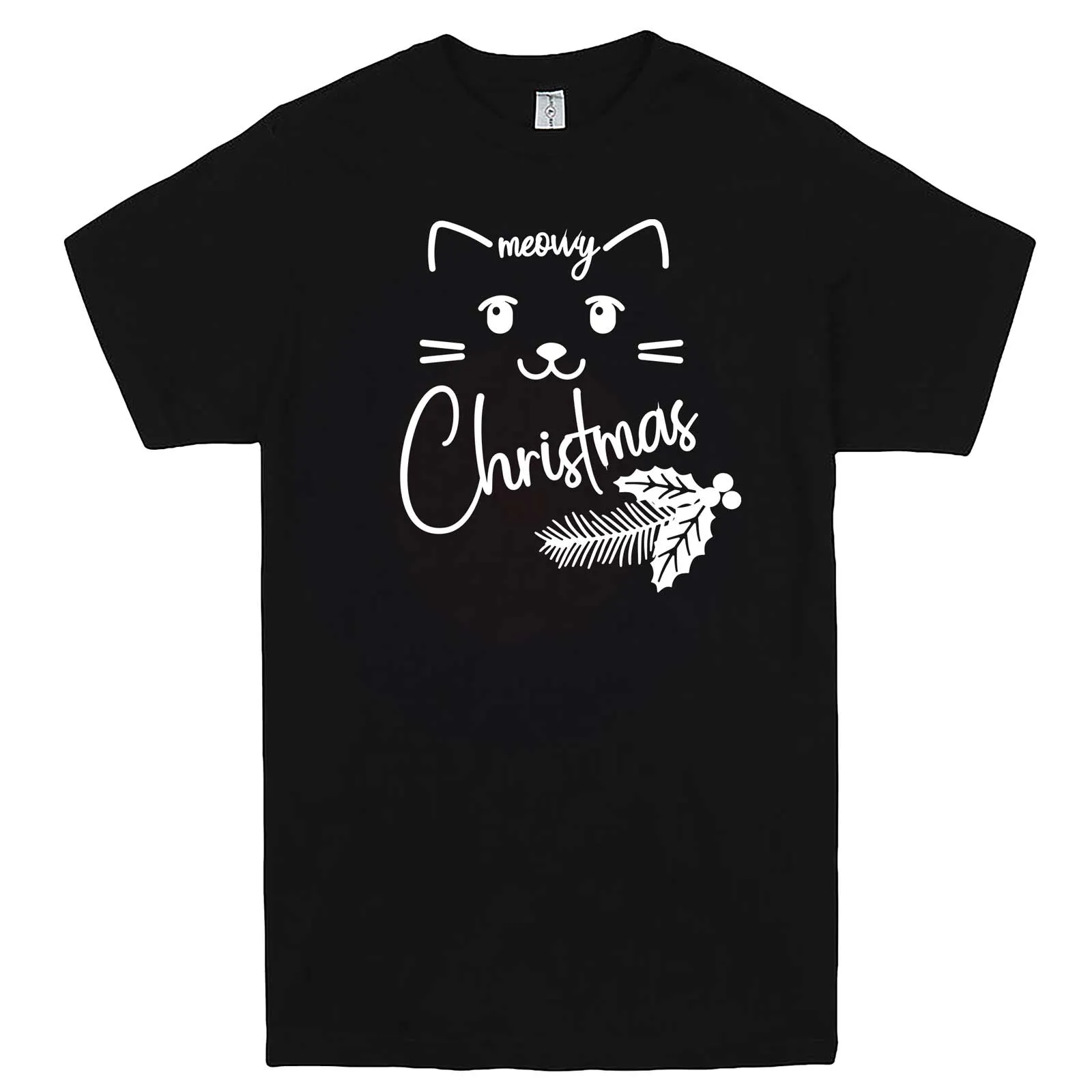 "Sweet Meowy Christmas kitty" men's t-shirt