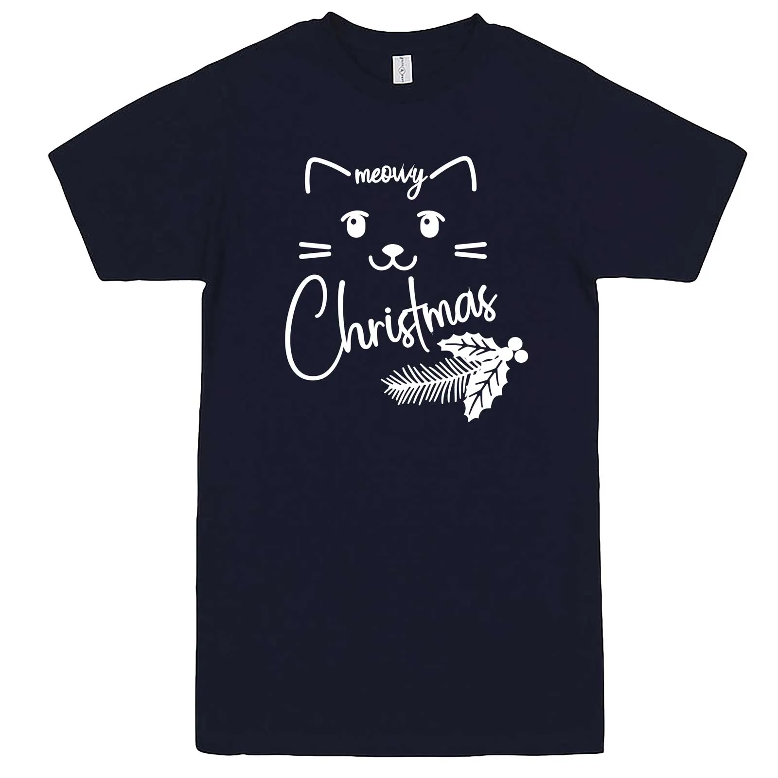 "Sweet Meowy Christmas kitty" men's t-shirt