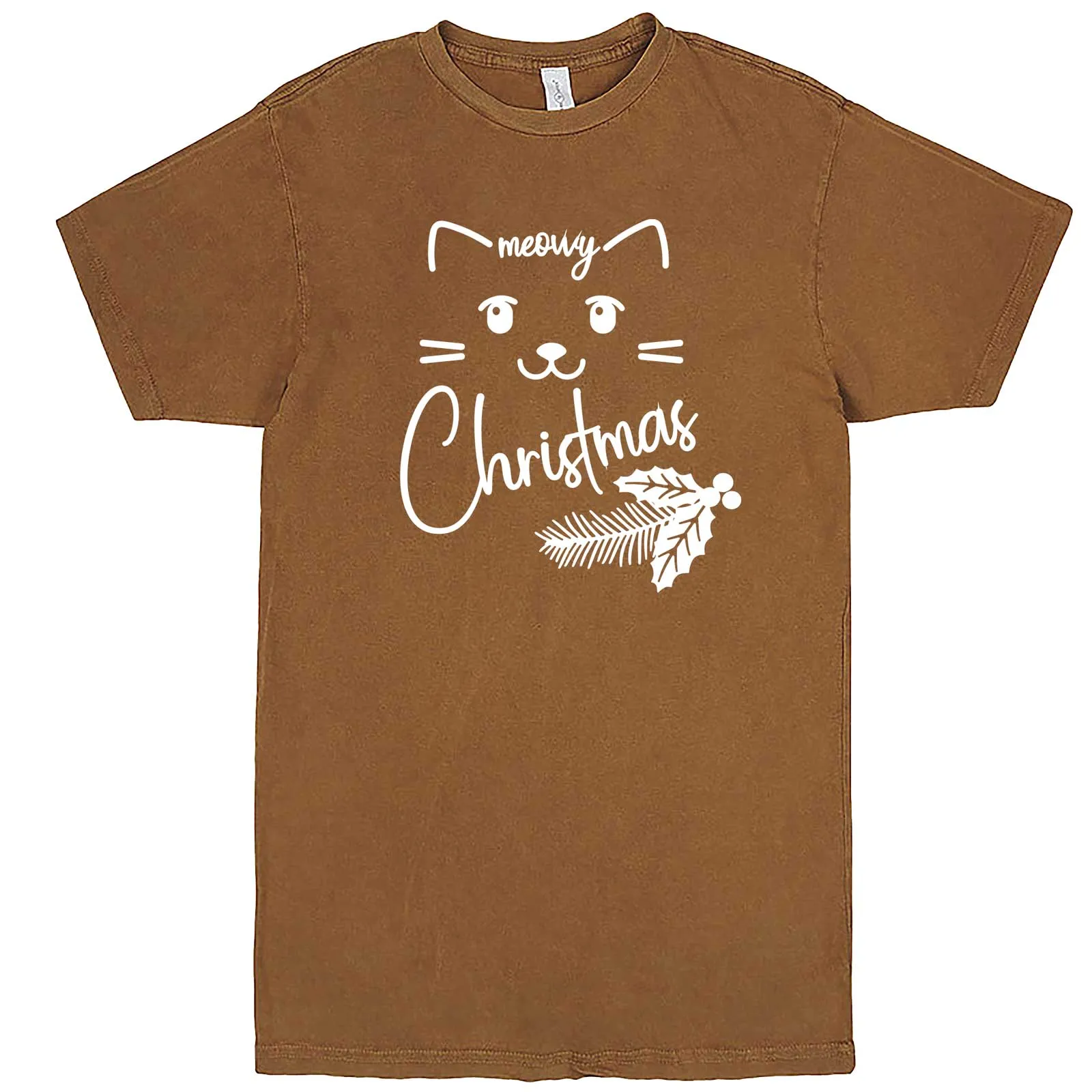 "Sweet Meowy Christmas kitty" men's t-shirt