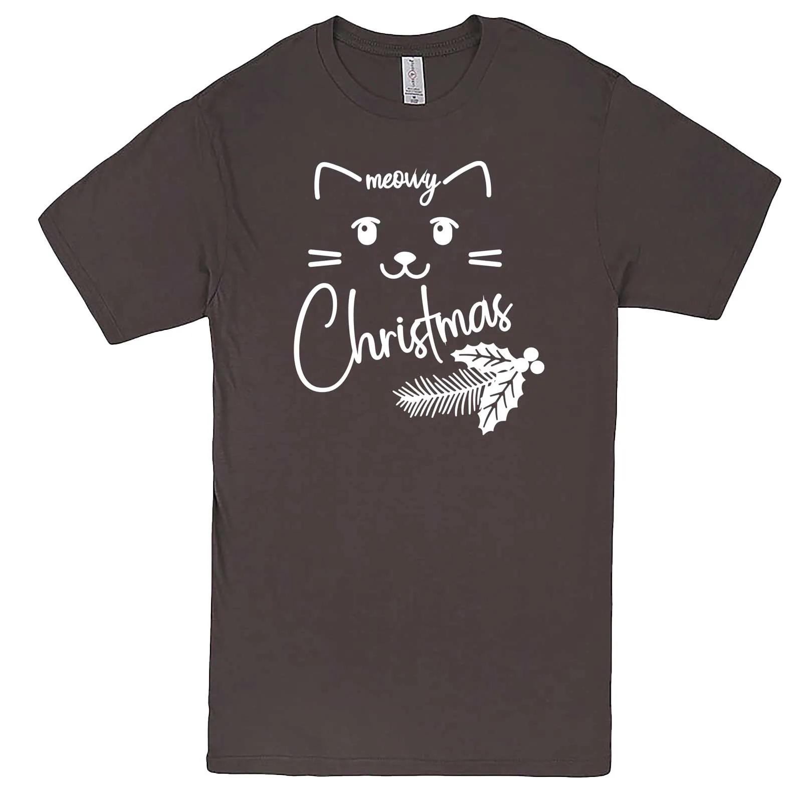 "Sweet Meowy Christmas kitty" men's t-shirt