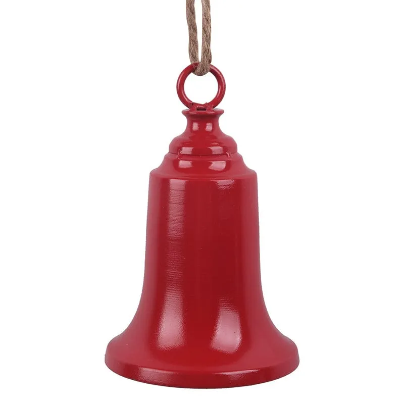 Red Metal Bell (12x18.5cm)