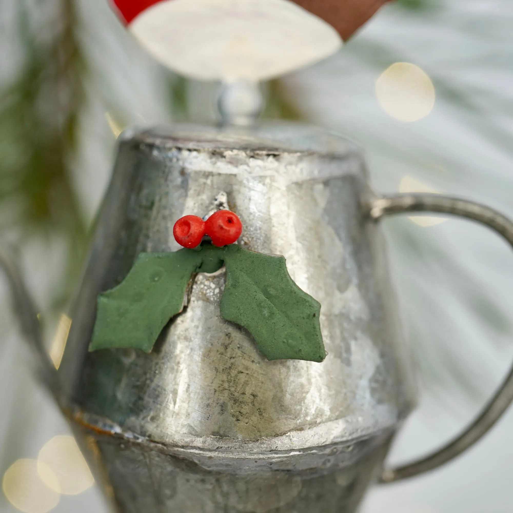 Robin standing on Teapot