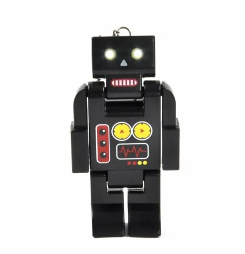 Robo Torch Fun Novelty Keyring