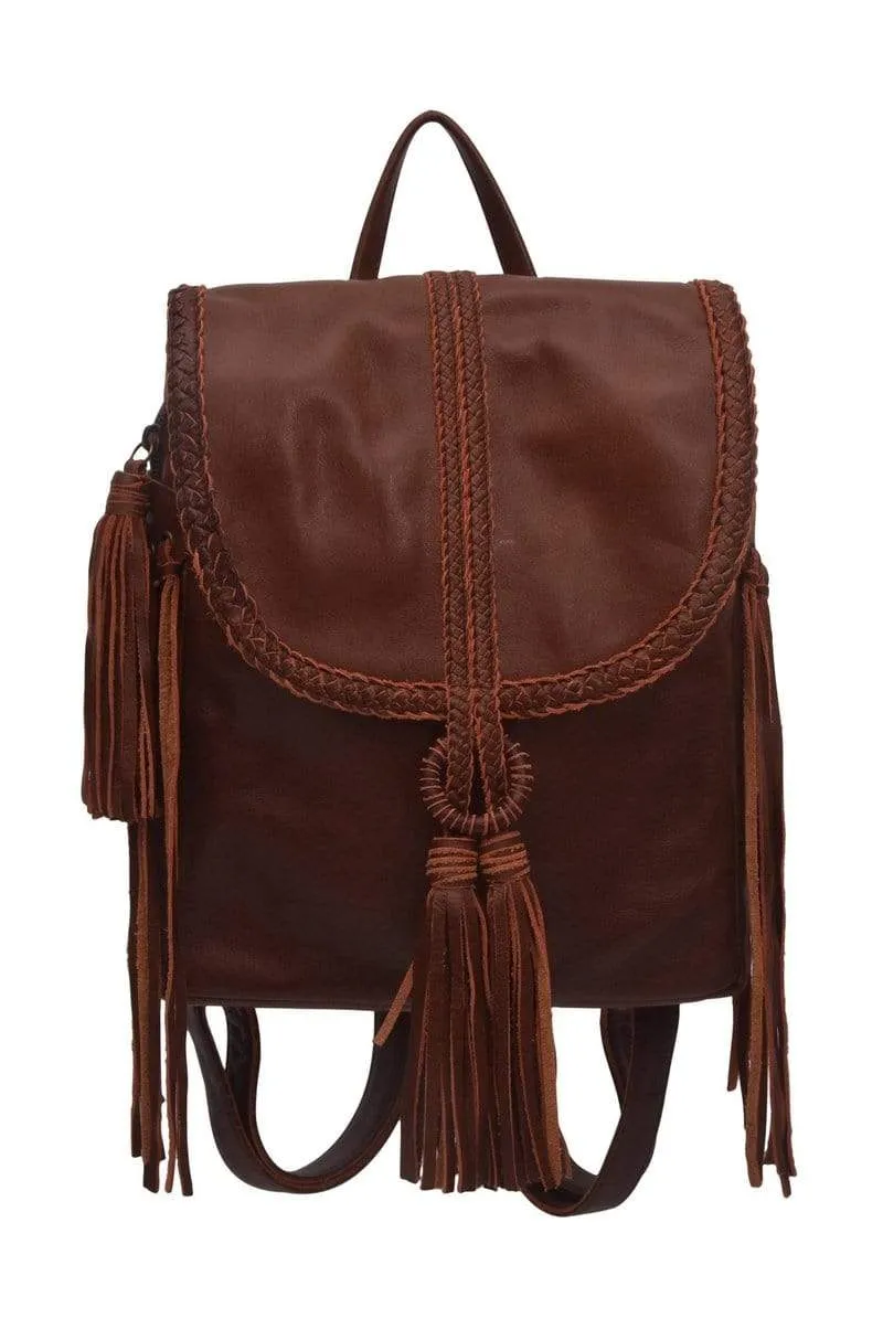 Sandy Bay Backpack in Dark Brown