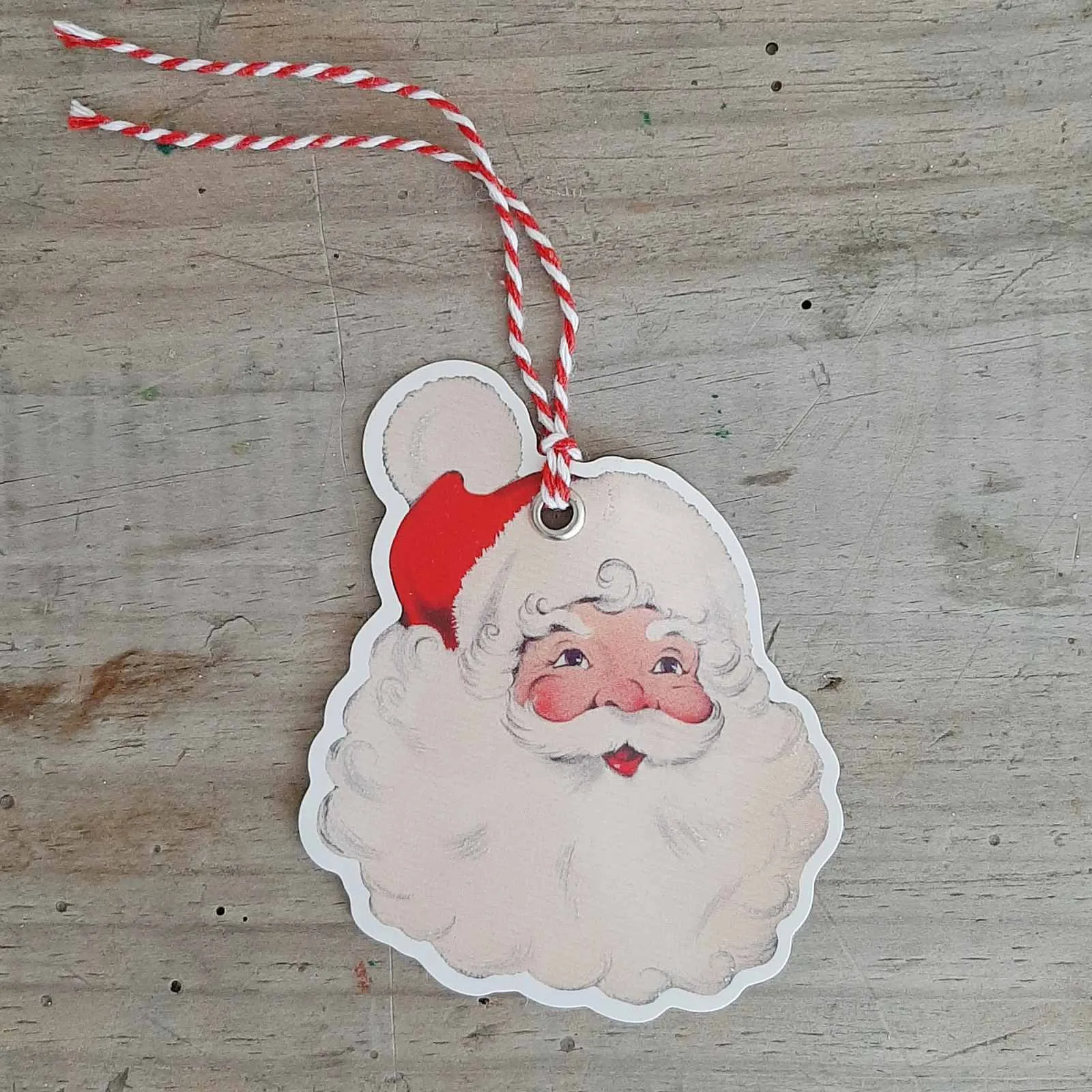 Set of Santa Gift Tags