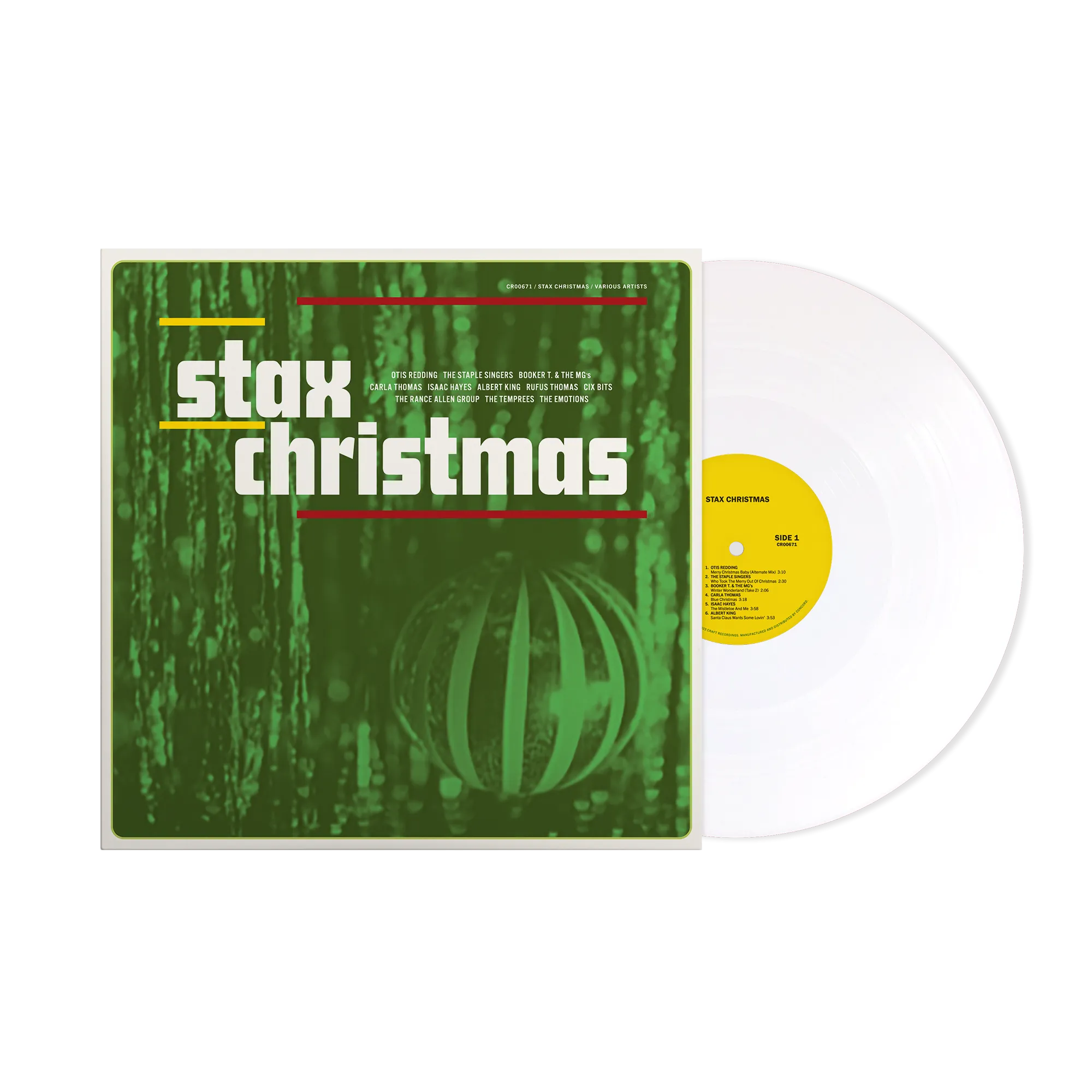 Stax Christmas - LP (Exclusive White Vinyl)