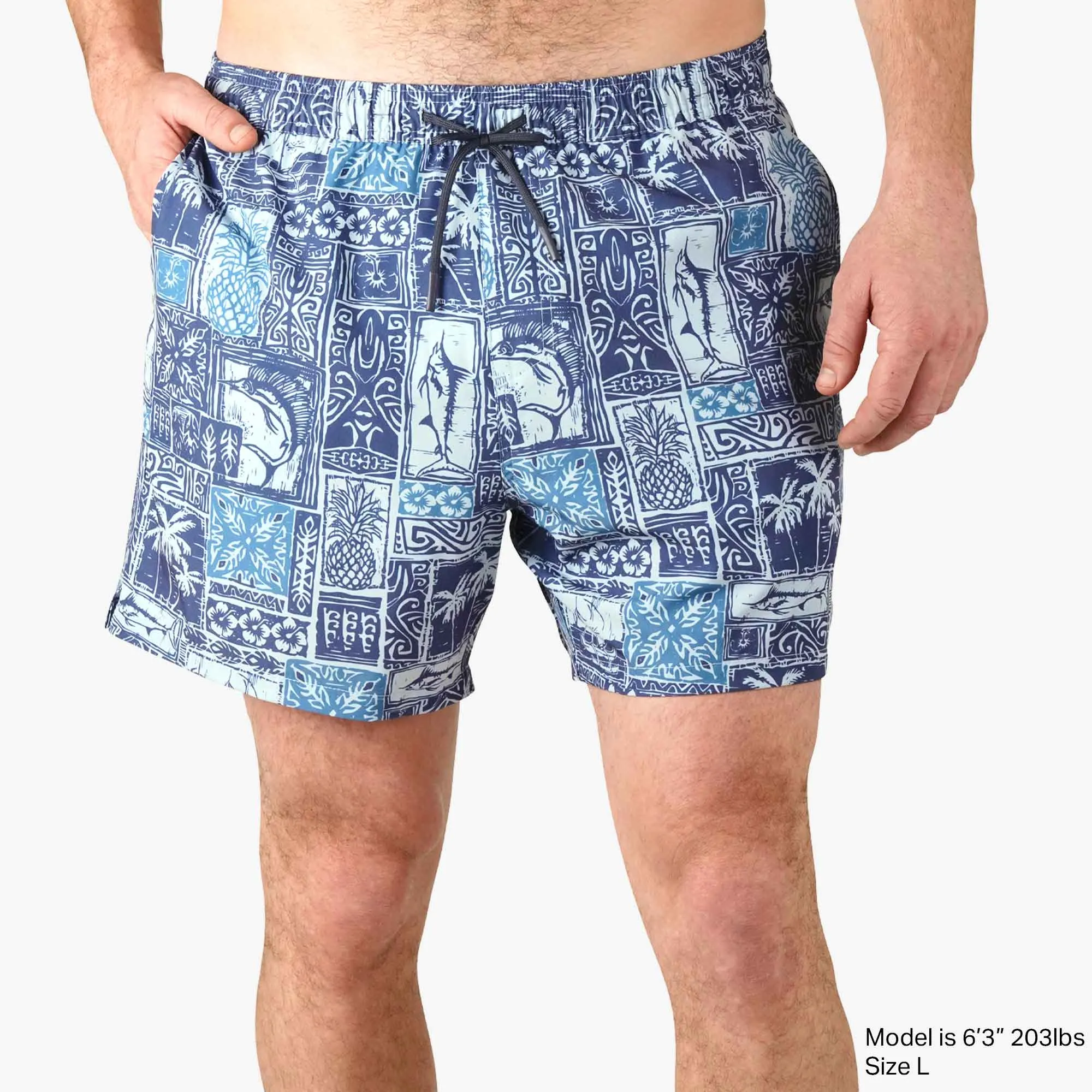 Strike Swim Shorts | Bering Sea