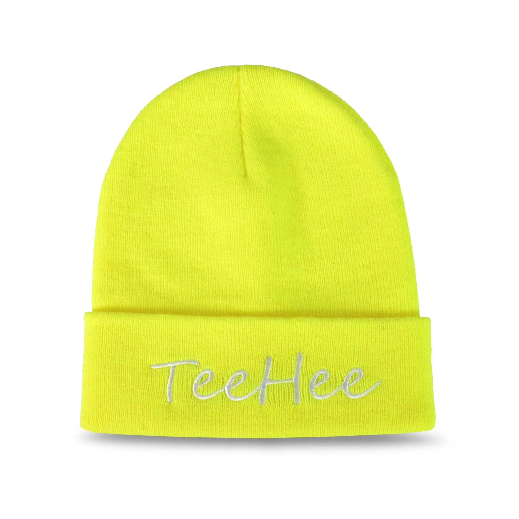 TeeHee Socks Unisex Warmer Acrylic Beanie Neon 3-Pack (30000)