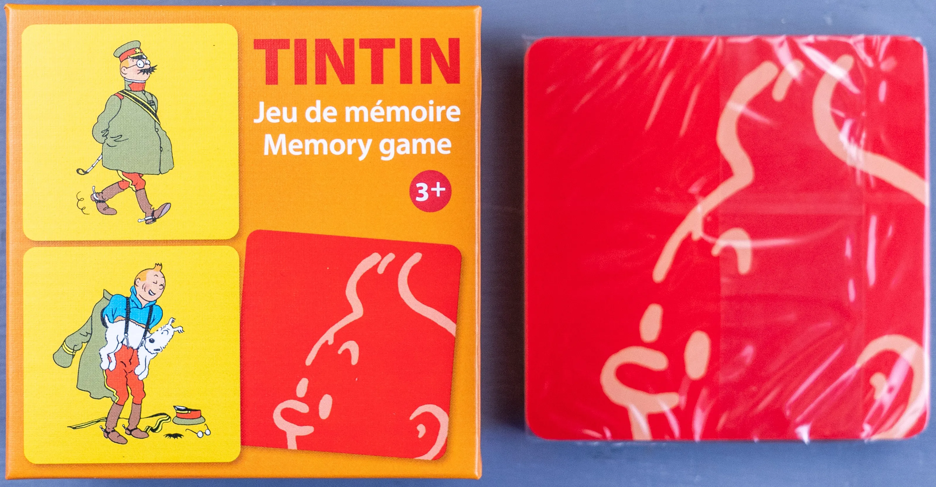 Tintin Moulinsart Memory Game Playing Cards: Costumes Cards