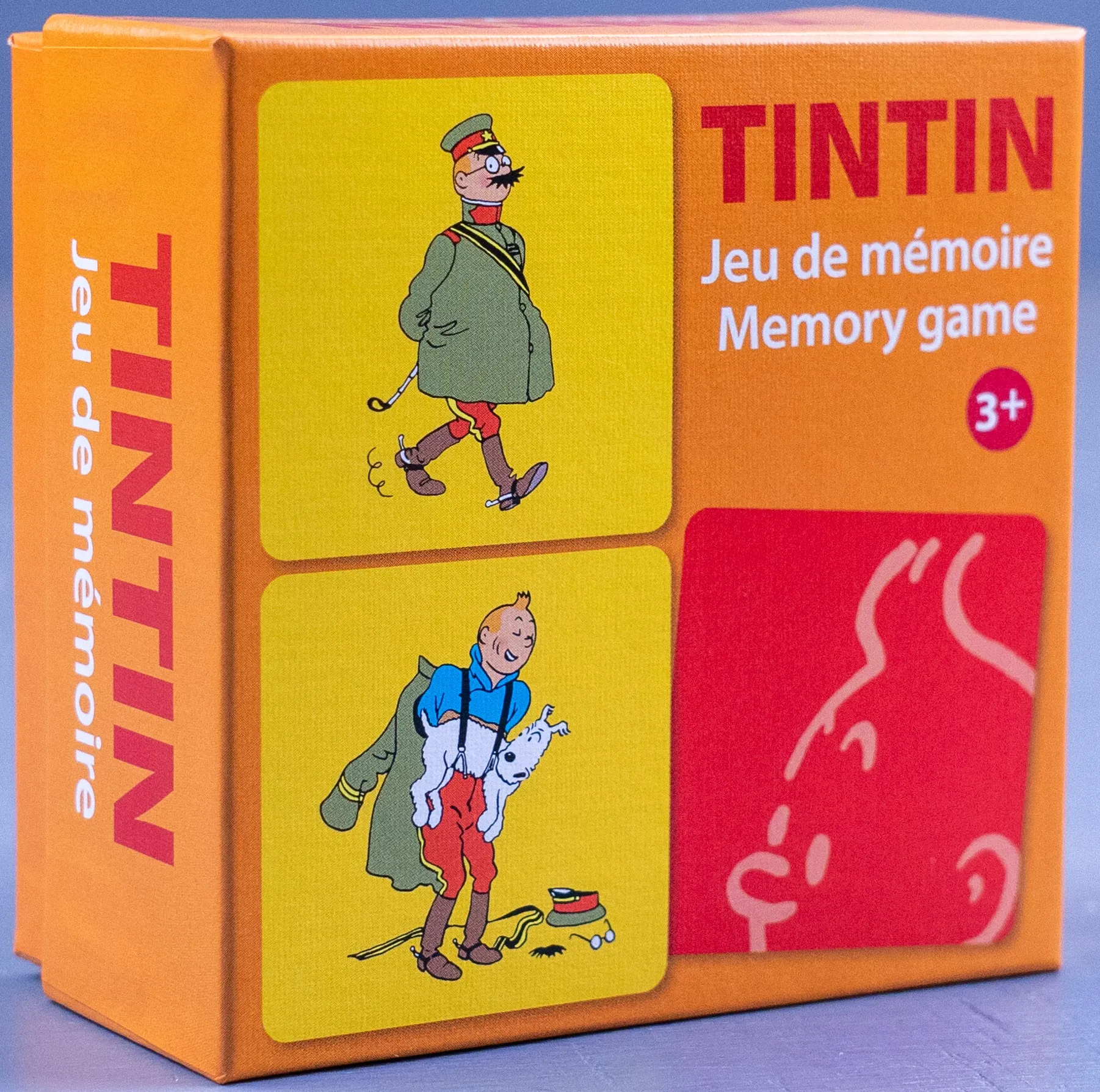 Tintin Moulinsart Memory Game Playing Cards: Costumes Cards