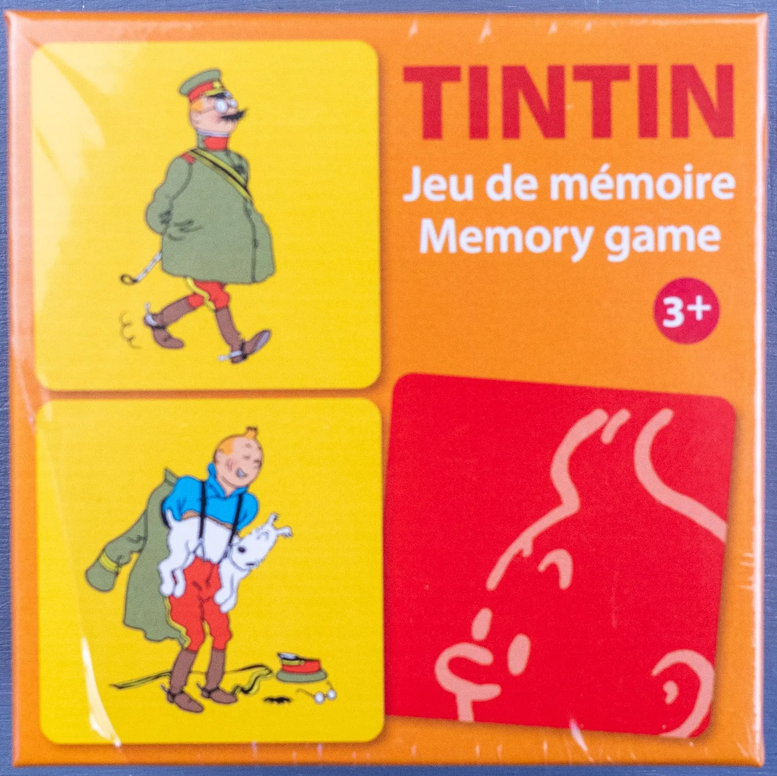 Tintin Moulinsart Memory Game Playing Cards: Costumes Cards