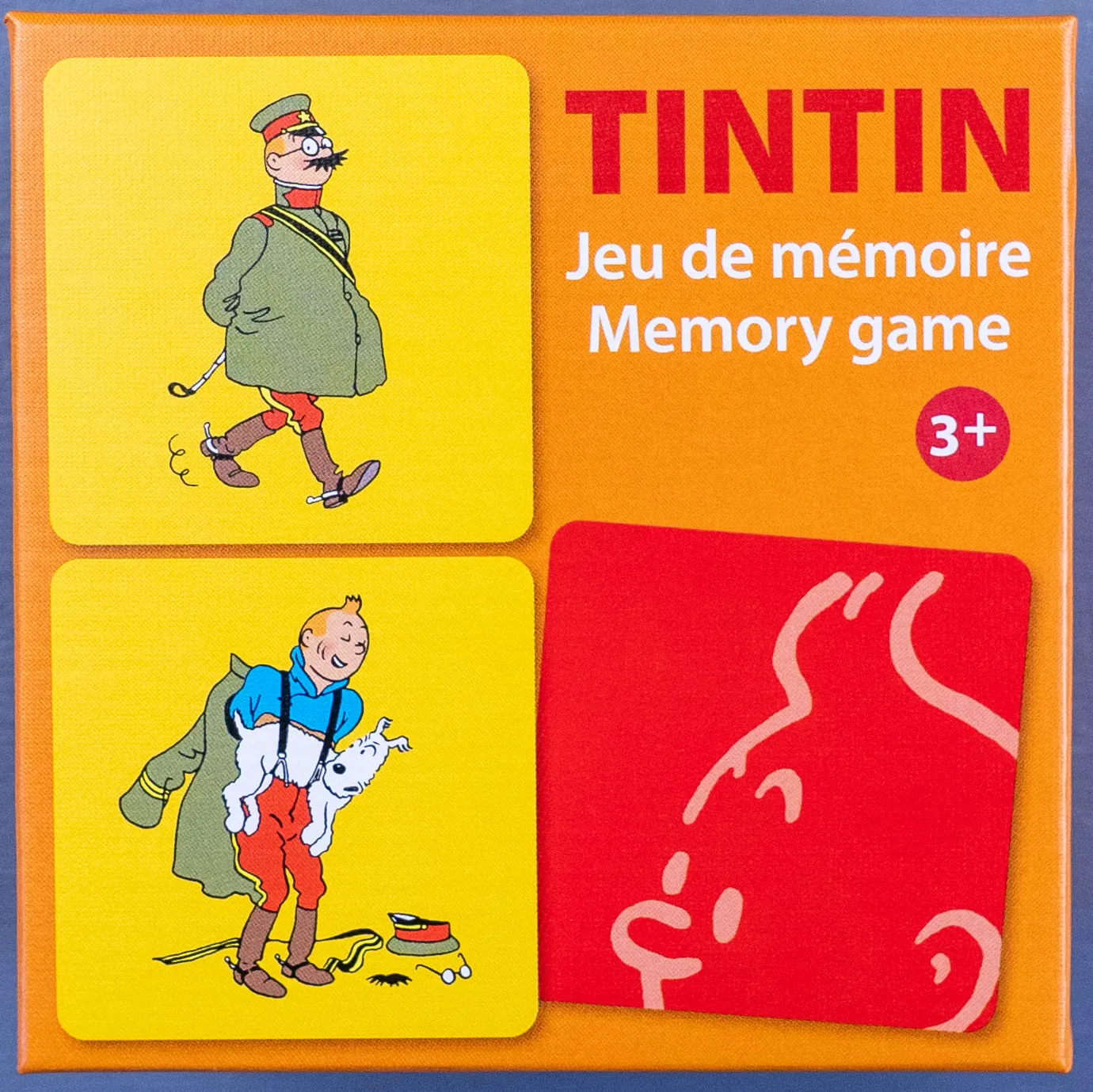 Tintin Moulinsart Memory Game Playing Cards: Costumes Cards