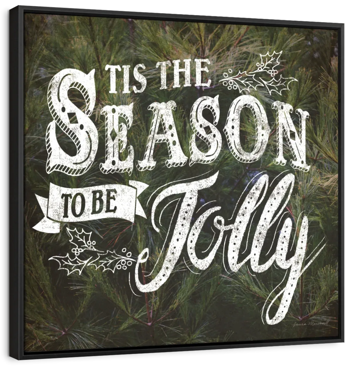 'Tis The Season Cheers Wall Art