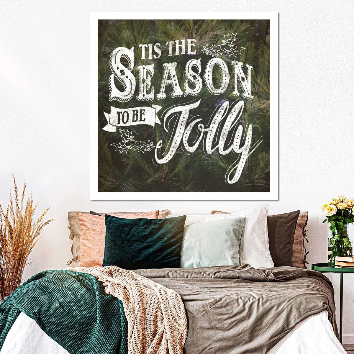 'Tis The Season Cheers Wall Art