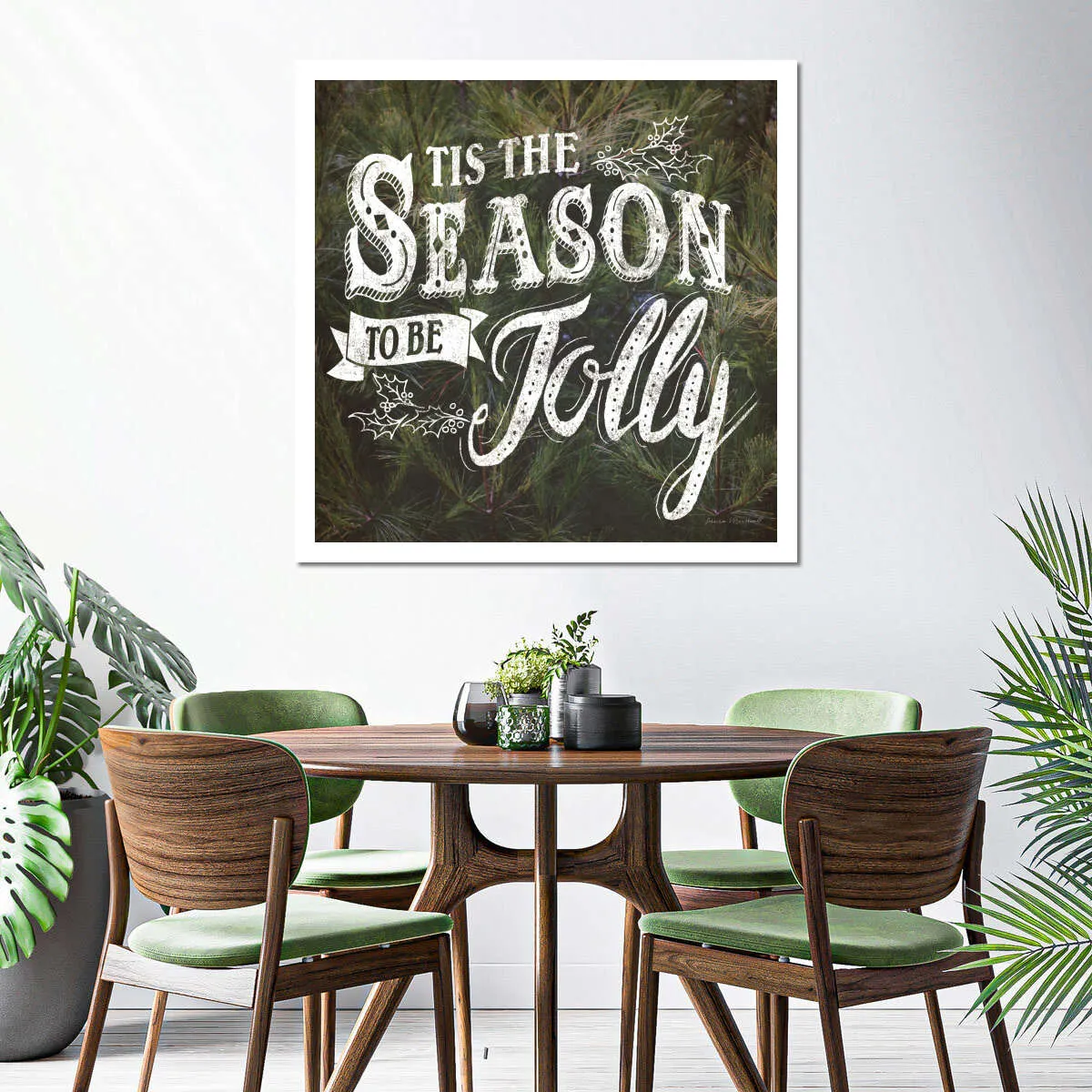 'Tis The Season Cheers Wall Art