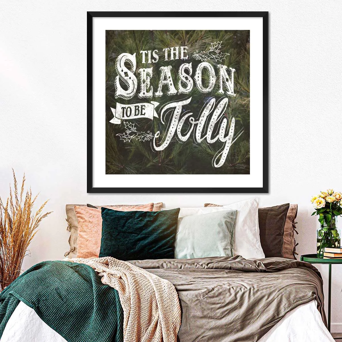 'Tis The Season Cheers Wall Art